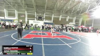 100 lbs Cons. Round 2 - Isabella Munton, Cedar Valley vs Sophia Mohamed, American Leadership Academy