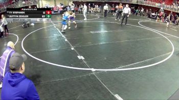 100 lbs Cons. Round 1 - Ty Stepanek, GI Grapplers vs Suttyn Zeigler, NCYAC