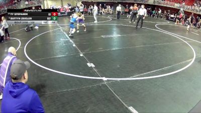 100 lbs Cons. Round 1 - Ty Stepanek, GI Grapplers vs Suttyn Zeigler, NCYAC