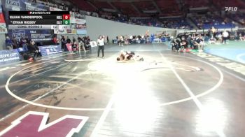 2A/1A Boys 165 Cons. Round 3 - Ethan Rigsby, Clatskanie Boys vs Elijah Vanderpool, North Douglas/Elkton Boys