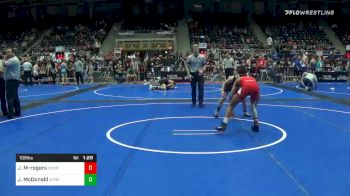 108 lbs Prelims - Jj McComas-rogers, Cowboy WC vs Jack McDonald, Spartan Mat Club