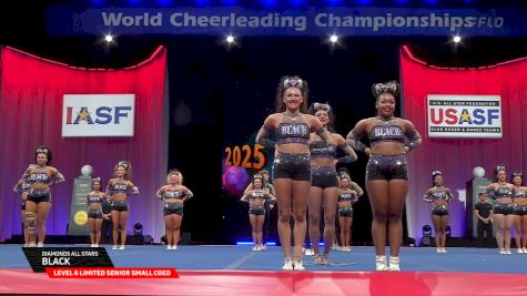 Diamonds All Stars - BLACK [2025 L6 Limited Senior Small Coed Finals] 2025 The Cheerleading Worlds