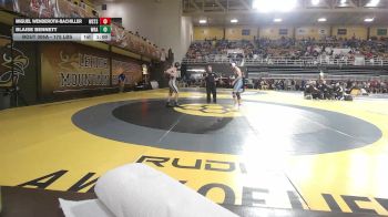 175 lbs Consi Of 32 #2 - Miguel Wenderoth-Bachiller, Westtown School vs Blaise Bennett, Western Reserve Academy