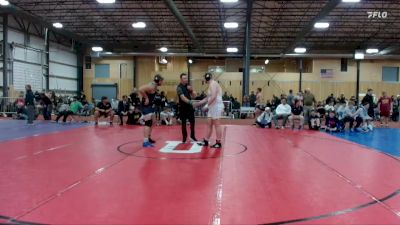 285 lbs Champ. Round 2 - Ethan Tanner, University Of Idaho vs Hunter Tibodeau, Big Bend Community College