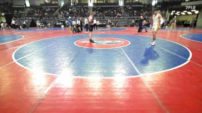190 lbs Semifinal - Braxton Barton, Ringgold Wrestling vs Isaac Jones, Gilmer Bobcat Wrestling