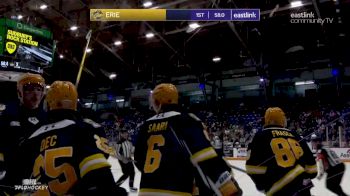 Dylan Edwards Scores On Wide-Open Net For Second Of The Game For Erie