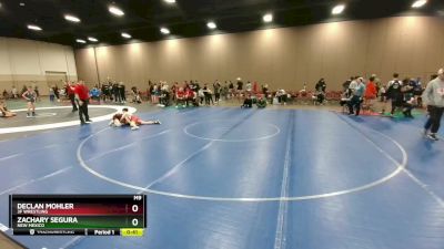 102 lbs Cons. Semi - Zachary Segura, New Mexico vs Declan Mohler, 3F Wrestling