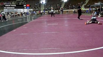 110 lbs Quarterfinal - Shelby Fugate, Huntingdon vs Ro Adeduntan, Unattached Lindsey Wilson