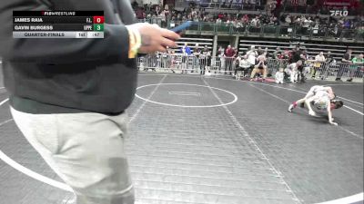 55 lbs Quarterfinal - James Raia, F.l.o.w. vs Gavin Burgess, Upper Township