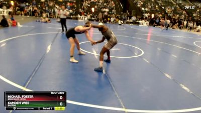 165 lbs Cons. Round 2 - Michael Foster, Briar Cliff (Iowa) vs Kamden Wise, Barton