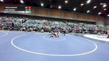 157 lbs Champ. Round 3 - Nolan Moffett, Gregori vs Jaden Borsini, Yerington