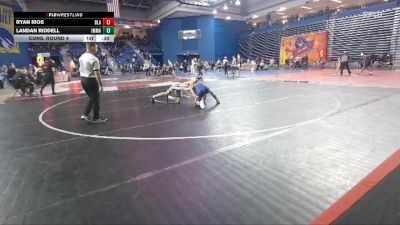 138 lbs Cons. Round 4 - Landan Riddell, Immaculata vs Ryan Rios, Blair Academy