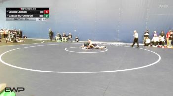 150 lbs Champ. Round 1 - Caeleb Hutchinson, Manhattan vs Lowen Larson, Olathe East