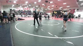 100 lbs Cons. Round 4 - Kaydyn Brooks, Centennial (NV) vs Abigail Marquez, Marina