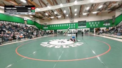 150 lbs Cons. Round 3 - Cash Platts, Lyman vs Reese Lowe, Powell