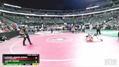 144-4A Cons. Round 2 - Luciano Jaques-Duran, Pueblo Centennial vs Carter Woods, Mead