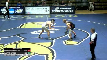 165 lbs Sawyer Ayotte, Clarion vs Braidon Woodward, Bloomsburg