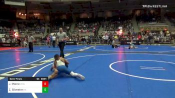 100 lbs Semifinal - Jeremiah Moore, Mission Arlington vs Zion Silvestre, RTL Trained