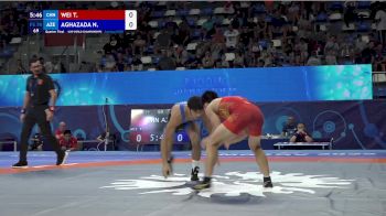70 kg 1/4 Final - Tao Wei, China vs Nurlan Aghazada, Azerbaijan