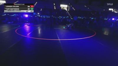 79 lbs Cons. Semis - Ledger Collins, Sanderson Wrestling Academy vs Tuff Mattinson, JWC