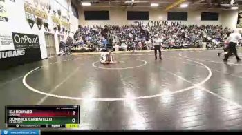 138 lbs Quarterfinal - Eli Howard, Stayton vs Dominick Carratello, La Grande