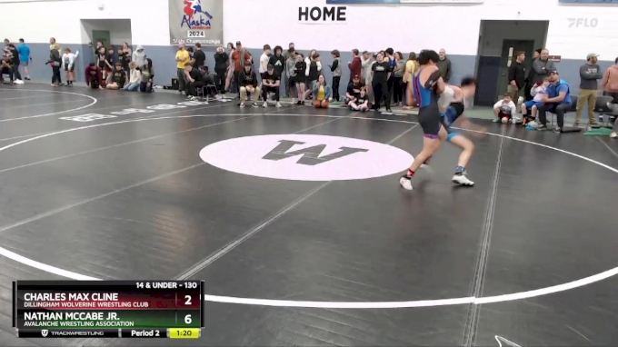 130 lbs Quarterfinal - Nathan McCabe Jr., Avalanche Wrestling ...