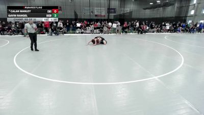 138 lbs Champ. Rd Of 32 - Calan Manley, Cowboy Wrestling Club vs Gavin Rangel, Newberg High School Wrestling