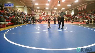 49 lbs Round Of 16 - Knox Buzzard, Grove Takedown Club vs Kanon Zappone, Barnsdall Youth Wrestling