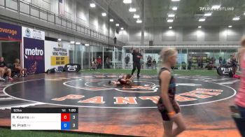 92 lbs Prelims - Regan Kearns, Lehigh Valley Athena Girls vs Mackenzie Pratt, Lady Pitbulls Purple