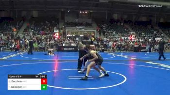 100 lbs Consolation - Jacob Goodwin, Maize WC vs Foley Calcagno, Izzy Style