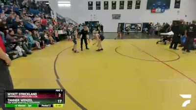 80-85 lbs Round 2 - Trinity Wenzel, Ten Sleep Hyattville Scrappers vs Rilee Rohrer, Powell Wrestling Club