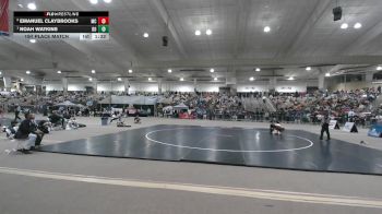 AA 113 lbs 1st Place Match - Noah Watkins, Dobyns Bennett High School vs Emanuel Claybrooks, McGavock High School