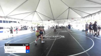 156 lbs Final - Caden Keith, Golden State WC vs Lewis Fofanah, Poway Elite