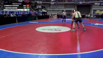 6A 285 lbs Cons. Round 3 - Grayson Hester, Fort Payne vs Cornelius Chaverst, Mcadory