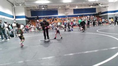 40/45 Round 2 - Tinsley Holcombe, Carolina Reapers vs Lynnox Singleton, Gator Wrestling Club