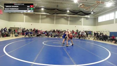 126 lbs Consi Of 4 - Brock Gagnon, Caribou vs Noah Parenteau, Belfast High School