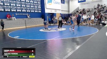 133 lbs Round 6 - Matteo Moroni, Hibbing vs Derek Buck, Simley