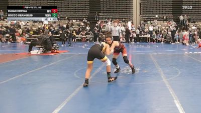 93 lbs Rr Rnd 2 - Elijah Depina, Falcons Wrestling Club - ESC vs Rocco DeAngelis, Wrecking Crew Wrestling Academy - ESC