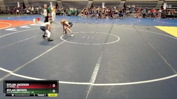 93 lbs Placement (4 Team) - Rylan Brown, Z-M (Zumbrota-Mazeppa) vs Dylan Jackson, St. Peter