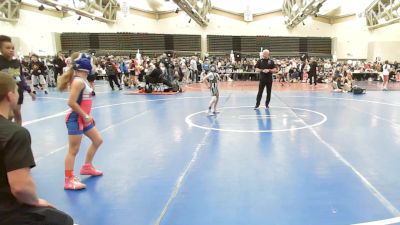 55 kg Rr Rnd 1 - Cora Alessi, ICWL Lady Bruisers vs Carlin Keating, MGW Glitter & Grit - Girls
