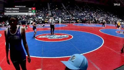 190 lbs Cons. Round 1 - Nylah Thomas, Chapel Hill vs Saala Tiapula, Long County