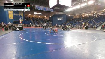 157 lbs Cons. Round 4 - Zane Leitzel, Archbishop Spalding vs Mason Park, Mountain View