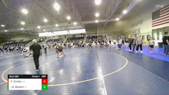 195 lbs Cons. Round 4 - Bailey Weston, Rich vs Fernando Cortez, Brighton Wrestling Club