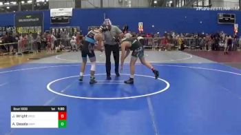 126 lbs Round Of 32 - James Wright, Greg Gomez Trained Wrestling vs Andrew Desola, Swat