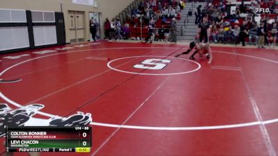 88 lbs Cons. Round 2 - Colton Bonner, Team Scorpion Wrestling Club vs Levi Chacon, Washington