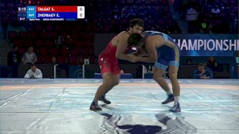 70 kg 1/8 Final - Syrbaz Talgat, Kazakhstan vs Evgenii Zherbaev, Russian Wrestling Federation