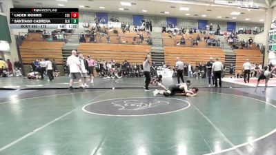 175 lbs Semifinal - Caden Morris, Corona Del Sol vs Santiago Cabrera, Slam Academy