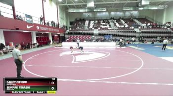 165 lbs 1st Place Match - Bailey Gimbor, Kutztown vs Edward Terreri, Felician