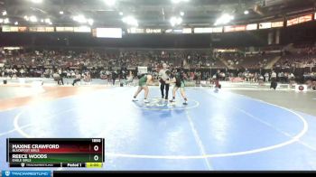185G Champ. Round 2 - Reece Woods, Eagle Girls vs Maxine Crawford, Blackfoot Girls