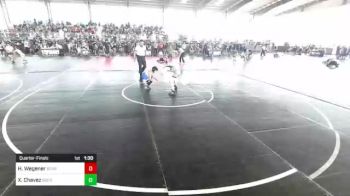 77 lbs Quarterfinal - Hayden Wegener, Bear WC vs Xavier Chavez, Socorro Warrior Wr Ac